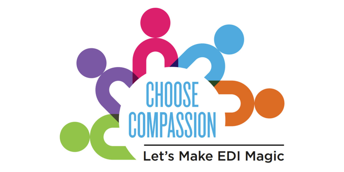 Choose Compassion: Let's Make EDI Magic logo 